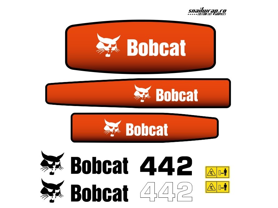 Stickere autocolante Bobcat 442