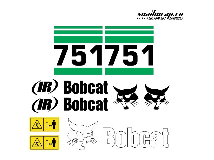 Stickere autocolante Bobcat 751
