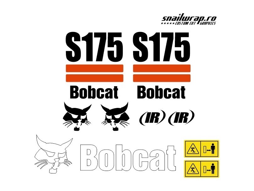 Stickere autocolante Bobcat S175